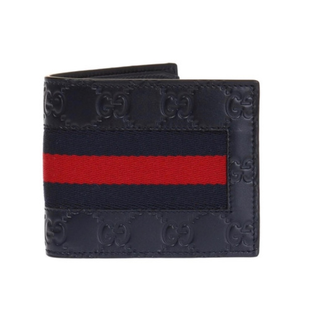 ❌SOLD❌ GUCCI Men’s Signature Webb Wallet - Picture 4 of 4